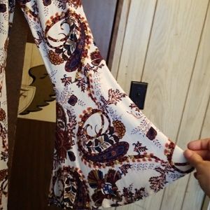 venus paisley boho dress